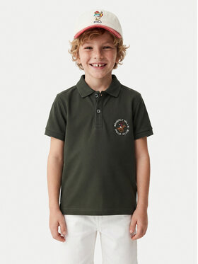 Beverly Hills Polo Club Beverly Hills Polo Club Поло P-SS26B-P42560 Темно-зелений Regular Fit