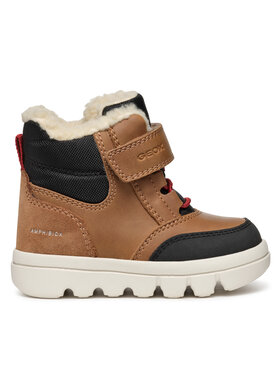 Geox Kozačky Geox B Willaboom Boy B Ab B365BC 0ME22 C6777 M Hnědá