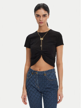 Elisabetta Franchi Elisabetta Franchi Camiseta MA-006-51E2 Negro Regular Fit