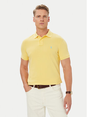 Polo Ralph Lauren Polo Ralph Lauren Поло Core Replen 710782592 Жовтий Custom Slim Fit