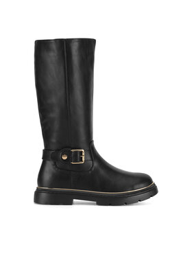 DeeZee Kozačky DeeZee CS5911-05 Černá