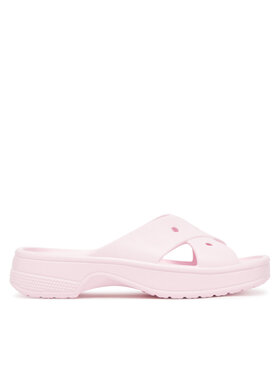 Crocs Шльопанці Crocs Cross Strap 210840 Рожевий