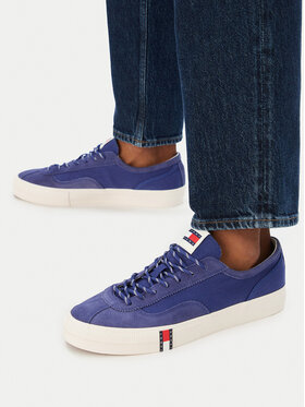 Tommy Jeans Tenisky Tommy Jeans Archive Vulc Y2K EM0EM01760 Modrá