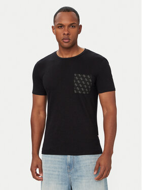 Guess Guess Футболка F6GI12 K6XN4 Чорний Regular Fit