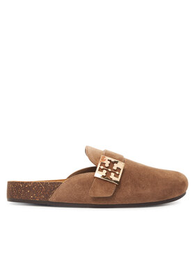 Tory Burch Шльопанці Tory Burch Mellow Mule 154446 Коричневий
