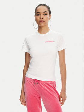 Juicy Couture Juicy Couture Футболка La Beach JCWCT125319 Білий Regular Fit