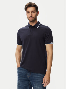 Guess Guess Polo M6YP28 K4475 Azul marino Slim Fit