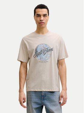 Jack & Jones Jack & Jones Camiseta Honolulu 12288088 Beis Regular Fit