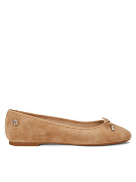 LAUREN RALPH LAUREN Balerinke Lauren Ralph Lauren 802943066001 Rjava