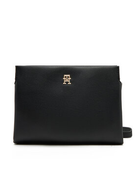 Tommy Hilfiger Kabelka Tommy Hilfiger Th Legacy Mini Crossover AW0AW17225 Čierna