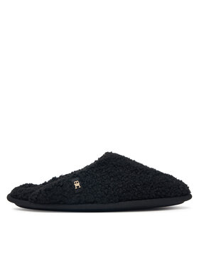 Tommy Hilfiger Παντόφλες Σπιτιού Tommy Hilfiger Th House Shoes FW0FW09618 Μαύρο