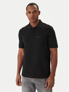 Armani Exchange Armani Exchange Polo XM001286 AF10366 UC001 Negro Regular Fit