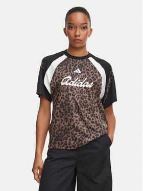 adidas adidas Camiseta House Of Tiro Jersey KV0905 Marrón Regular Fit