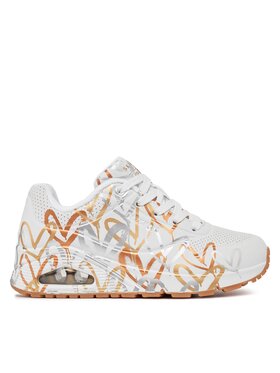 Skechers Снікерcи Skechers Uno Metallic Love 155523/WTGD Білий