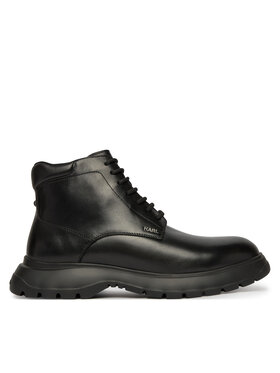 KARL LAGERFELD Trzewiki KARL LAGERFELD Magnus KL10650 Czarny