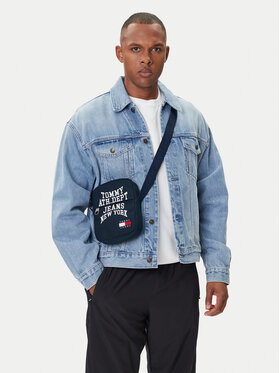 Tommy Jeans Geantă crossover Tommy Jeans Tjm Multi Graphic Reporter AM0AM13816 Bleumarin