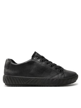 SCARPE DA GINNASTICA DONNA ARA ROSSO – Sneakers Con Zeppa, Pelle Nera, Taglia 39, Fodera In Pelle, Comode, Senza Chiusura, Suola Normale