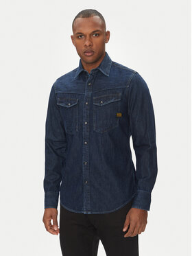 G-STAR G-Star Raw traper košulja Dakota D23616-D252 Tamnoplava Slim Fit