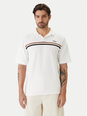 BOSS BOSS Polo Iconic 50561186 Blanco Regular Fit