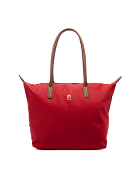 Tommy Hilfiger Torbica Tommy Hilfiger Popette Tote AW0AW17711 Crvena