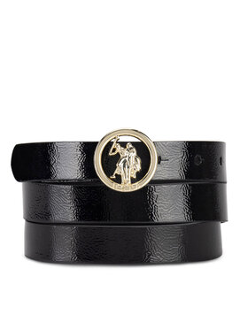 U.S. Polo Assn. Opasok U.S. Polo Assn. AIUXT2564WAJ Čierna