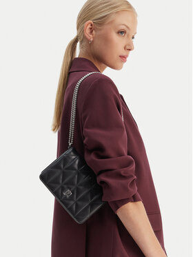 Calvin Klein Torbica Calvin Klein Quilted Mini Chain Bag LV04F3321G Crna