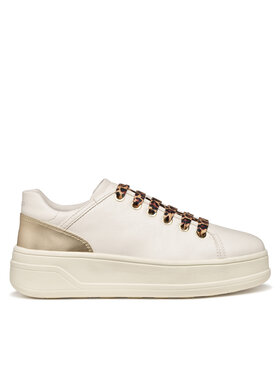 Geox Sneakersy Geox D Spherica Ecub-2 D56WVD 0BCBN C1327 Biela