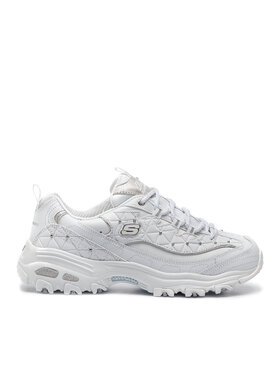 Skechers Sneakersy Skechers D'lites Glamour Feels 13087/WSL Biela