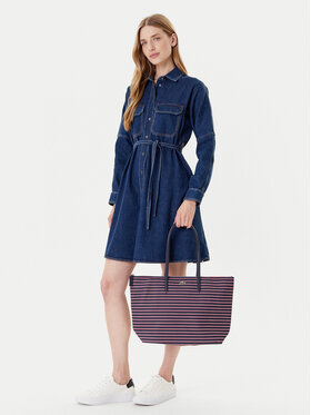 Lacoste Kabelka Lacoste NF4939SJ Tmavomodrá