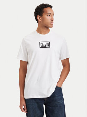 Calvin Klein Jeans Calvin Klein Jeans Camiseta Boxed Graphic LV04RH818G Blanco Regular Fit