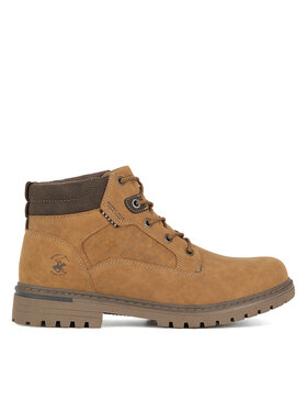 Beverly Hills Polo Club Šnurovacia obuv Beverly Hills Polo Club 23AB502 Žltá