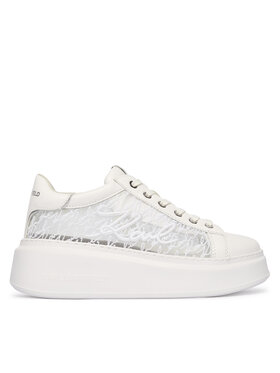 KARL LAGERFELD Снікерcи KARL LAGERFELD Anakapri KL63510L Білий