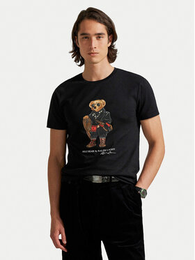 Polo Ralph Lauren Polo Ralph Lauren Camiseta 710P00094001 Negro Custom Slim Fit