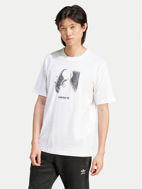 adidas adidas Футболка Supply Street IY3430 Білий Regular Fit