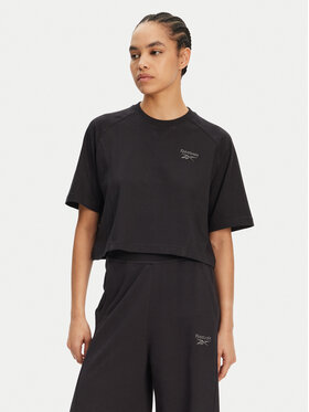 Reebok Reebok Футболка 100214092 139-18-00 Чорний Regular Fit