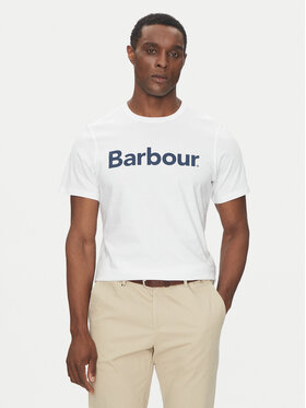 Barbour Barbour Футболка Logo MTS0531WH51 Білий Tailored Fit