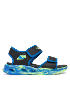 Skechers Босоніжки Skechers S-Lights: Sola Glow Sandal - Fusion Brights 407032L/BKBL Чорний