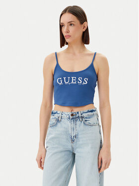 Guess Guess Топ V5GP16 K8RT2 Голубий Regular Fit