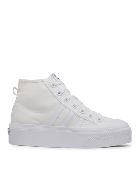 adidas Sneakers adidas Nizza Platform Mid W FY2782 Alb
