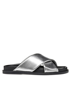 Geox Šlepetės Geox D Adelash D55YWB 000Y2 C1007 Sidabrinė