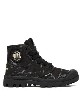 Palladium Schnürstiefeletten Palladium Pampa Hi Tunnels 94626-008-M Schwarz