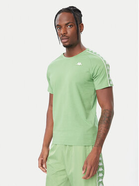 Kappa Kappa Camiseta Banda Coen 303UV10 Verde Slim Fit