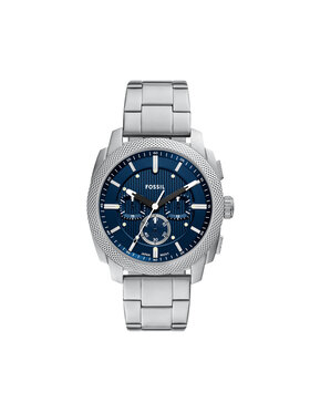 Fossil Pulkstenis Fossil Machine Chronograph FS6096 Sudraba