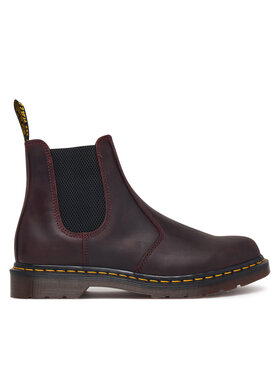 Dr. Martens Sztyblety Dr. Martens 2976 YS Crazy Horse  DM27486600 Bordowy