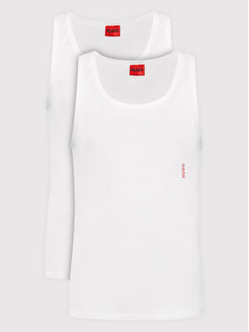 HUGO HUGO Set di canotte 50469778 Bianco Slim Fit