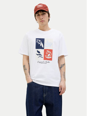 Jack & Jones Jack & Jones T-shirt Canggu 12277220 Bijela Regular Fit