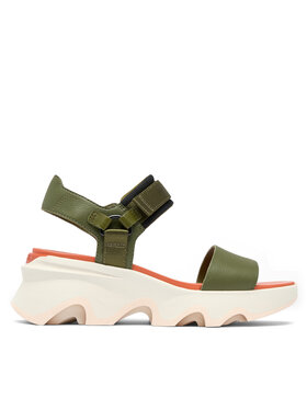 Sorel Sandály Sorel KINETIC™ Impact Y-Strap High 2030461 Zelená