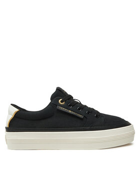 Tommy Hilfiger Sneakers Tommy Hilfiger Essential Vulc Textile Sneaker FW0FW08323 Schwarz