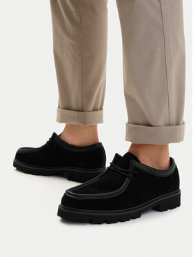 Clarks Туфлі Clarks Cleyhill Seam 26186418 Чорний
