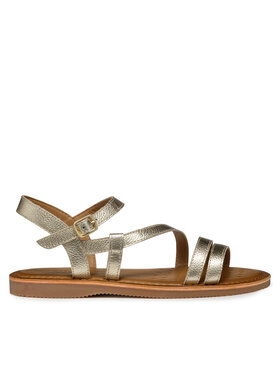 Geox Sandále Geox J Eolie J55BSA 44 C2010 M Zlatá